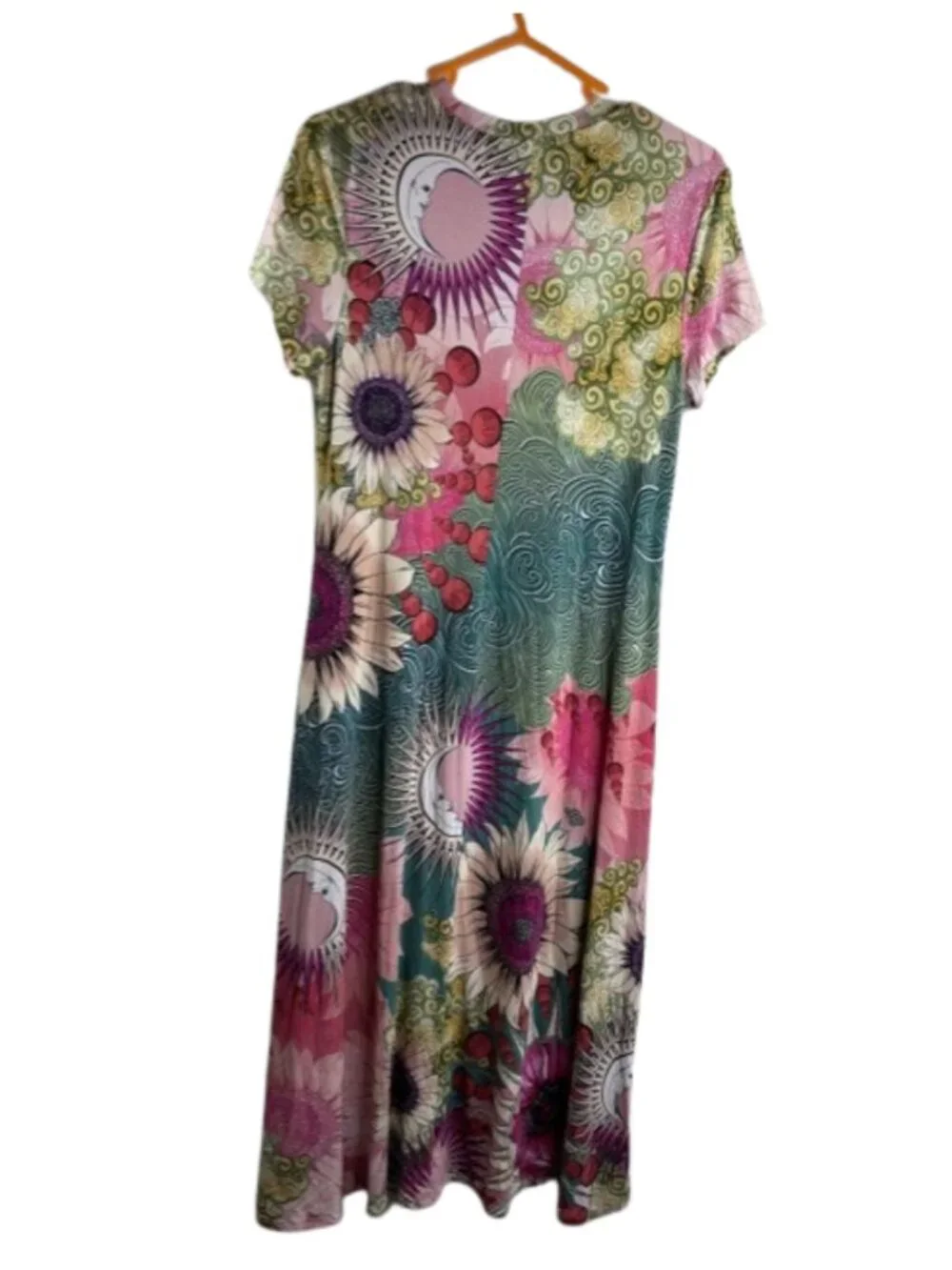 Johnny Was The Janie Favorite Cap Sleeve Midi Dress Size M Floral NWOT - Picture 7 of 10